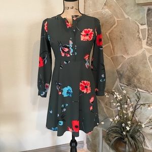 Loft Floral Petite Day/ Evening Dress
